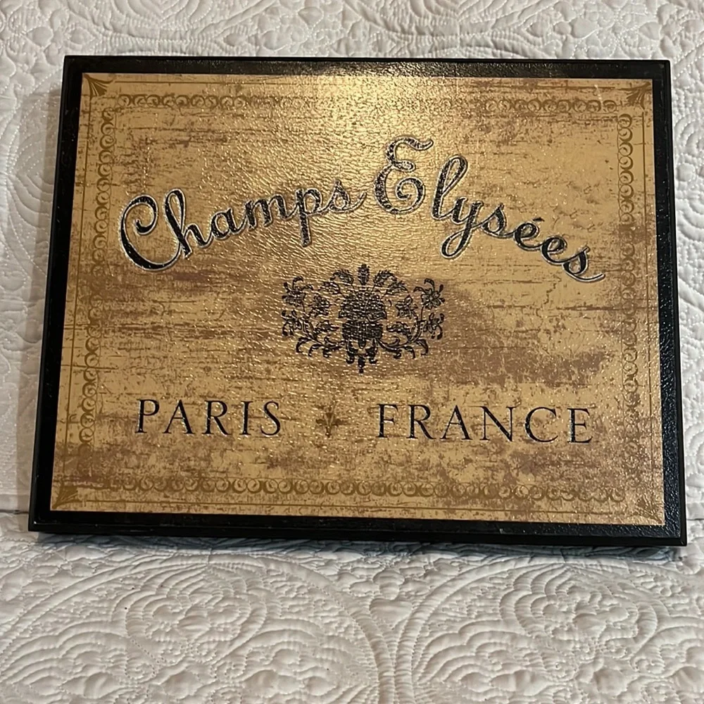 Parisian Signs Tour Eiffel and‎ Champs Elysees